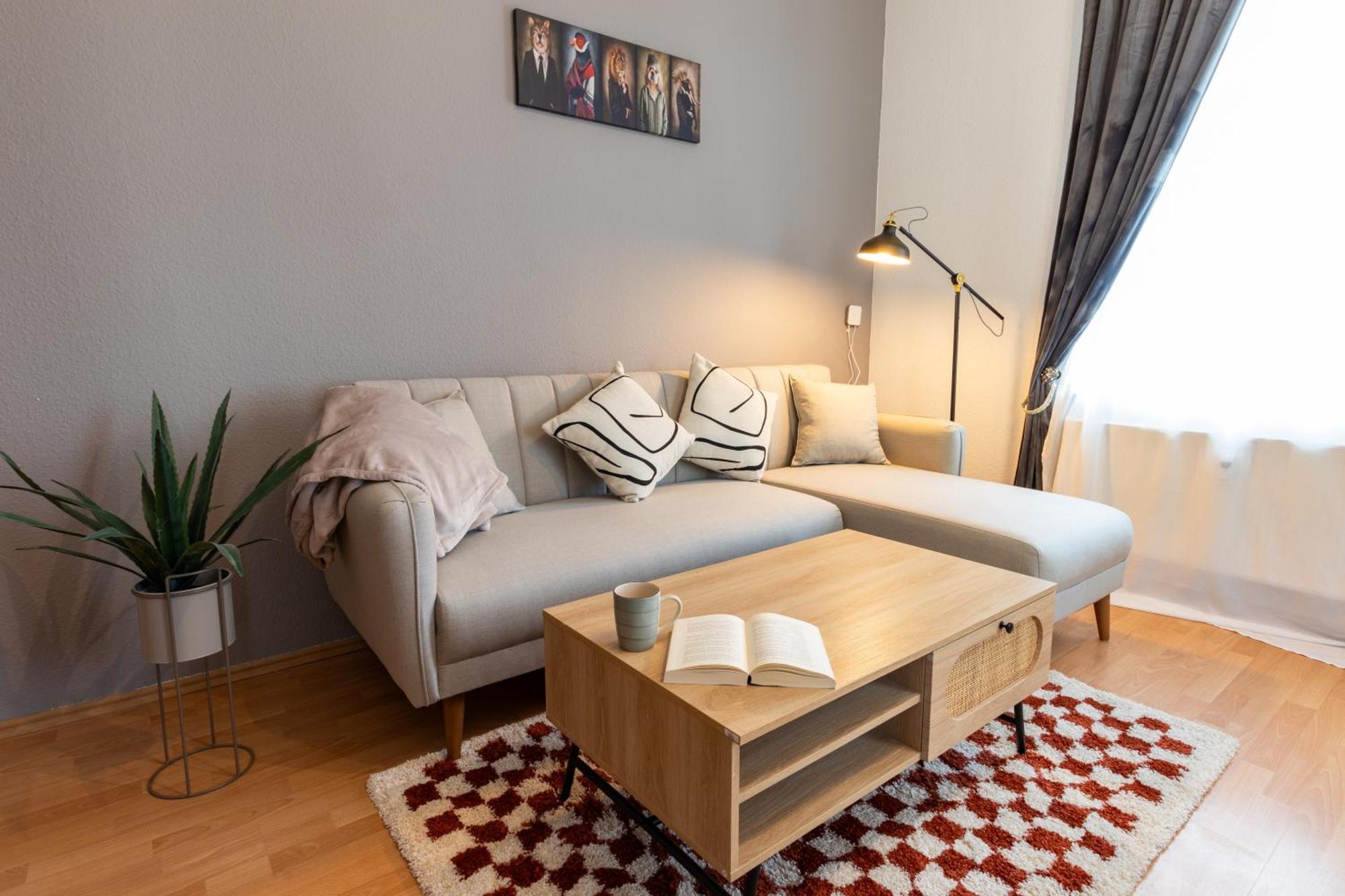 Stadtnatur Apartment Am Kuechwald - Mit Balkon, Streaming-Tv, Badewanne, Arbeitsplatz Хемниц Экстерьер фото