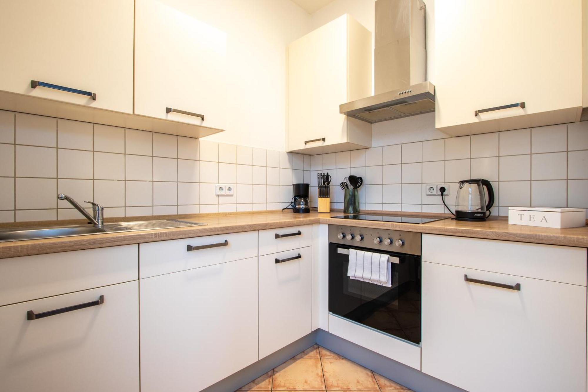 Stadtnatur Apartment Am Kuechwald - Mit Balkon, Streaming-Tv, Badewanne, Arbeitsplatz Хемниц Экстерьер фото