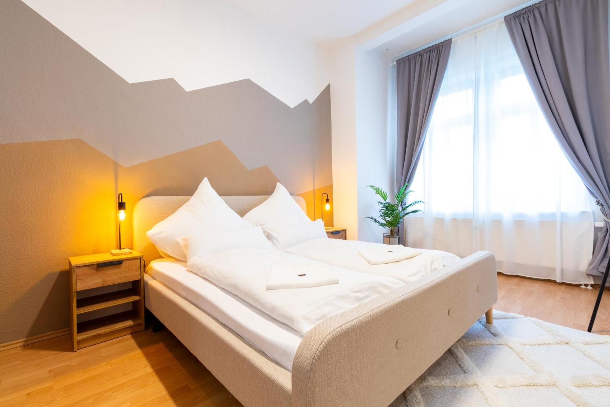Stadtnatur Apartment Am Kuechwald - Mit Balkon, Streaming-Tv, Badewanne, Arbeitsplatz Хемниц Экстерьер фото