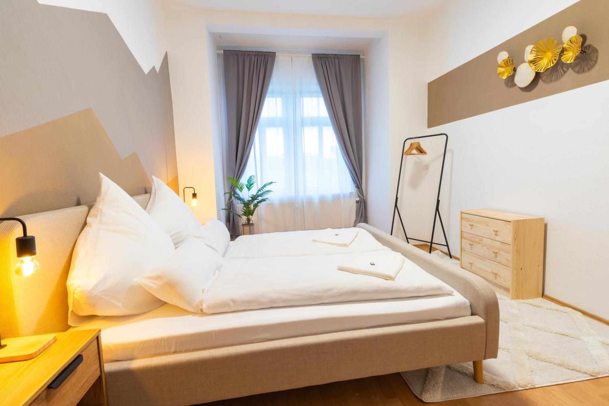 Stadtnatur Apartment Am Kuechwald - Mit Balkon, Streaming-Tv, Badewanne, Arbeitsplatz Хемниц Экстерьер фото