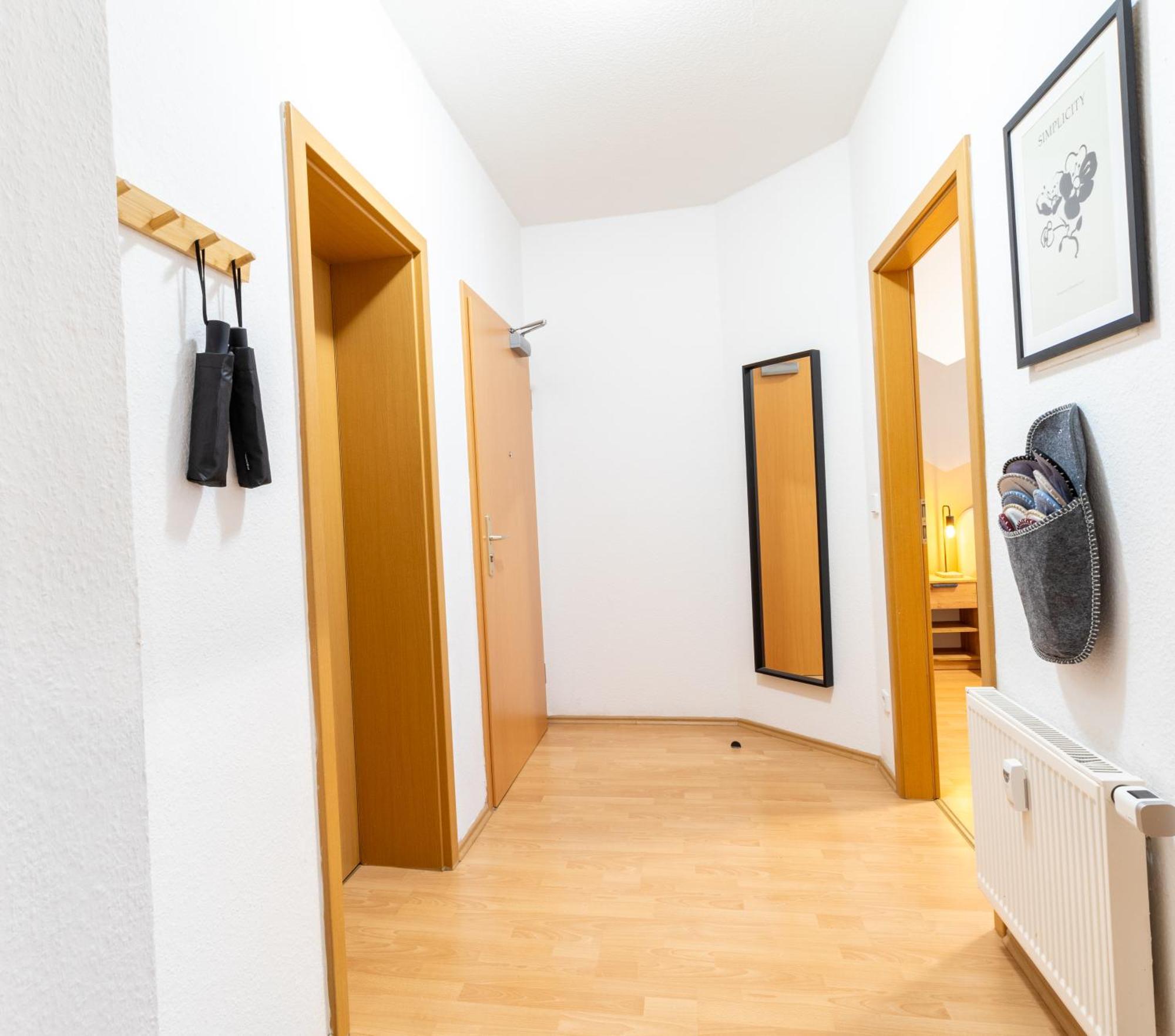 Stadtnatur Apartment Am Kuechwald - Mit Balkon, Streaming-Tv, Badewanne, Arbeitsplatz Хемниц Экстерьер фото