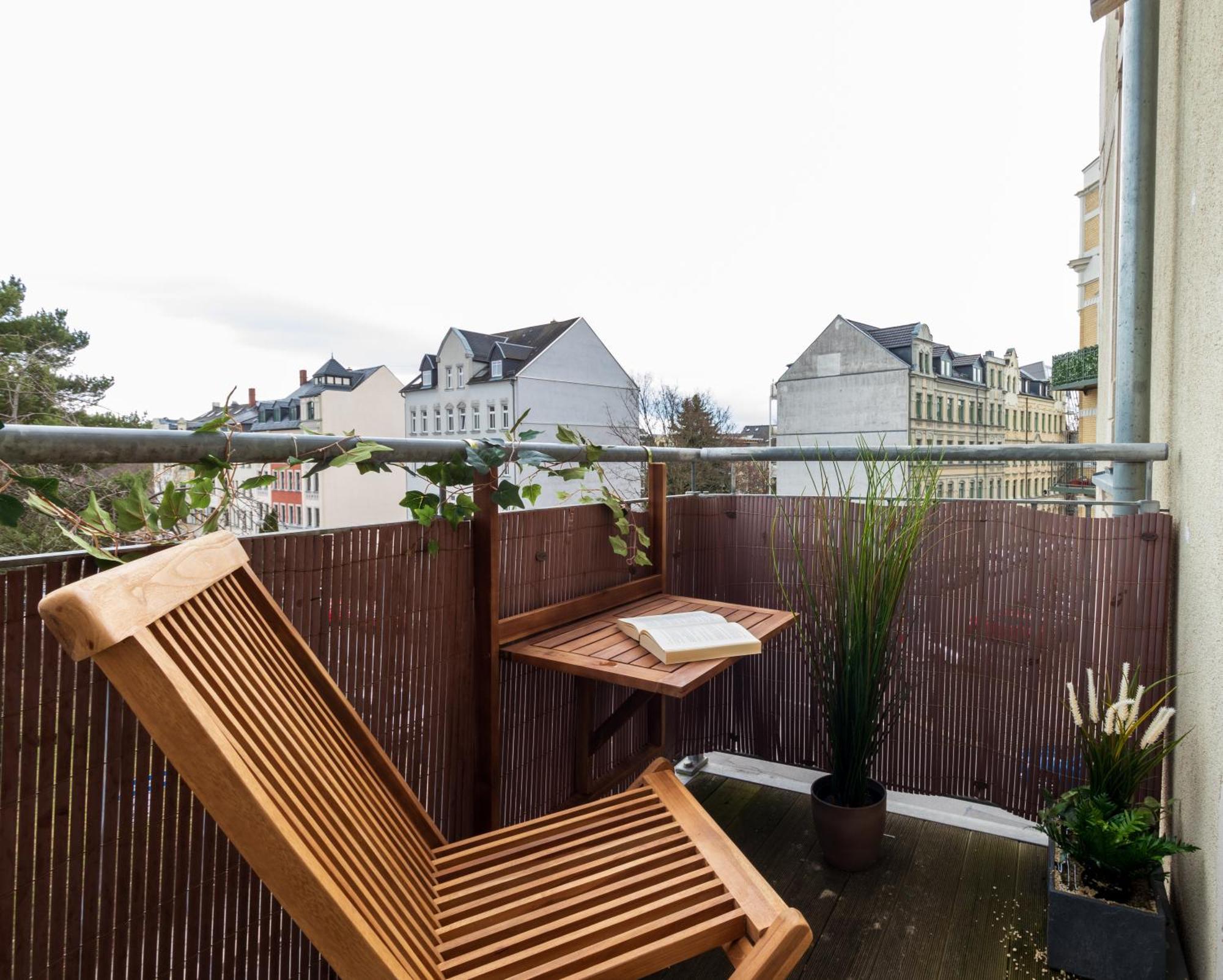 Stadtnatur Apartment Am Kuechwald - Mit Balkon, Streaming-Tv, Badewanne, Arbeitsplatz Хемниц Экстерьер фото